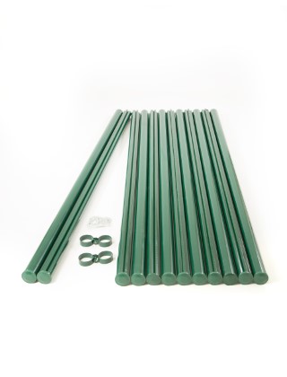 WELD MESH POST KIT 48(in); CONC FIX 12 POSTS