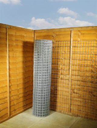 Galvanised wire mesh 2 x 2 10G 5ft x 25m