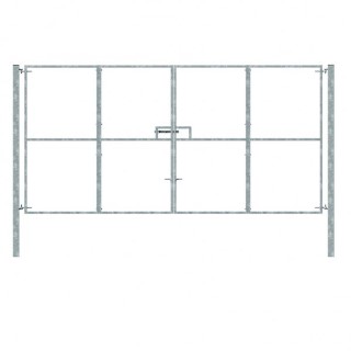 Double site access Gate 2.4x4.90