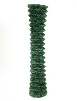 green pvc chainlink 2 x 2 14G 5ft x 25m