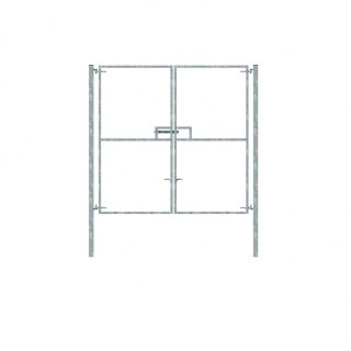 Double site access Gate 2.4x2.46