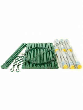 CHAIN LINK POST KIT 36(in); SCREW FIX 12 POSTS