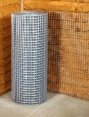 galvanised weld mesh 1 x 1 14G 3ft x 30m 0