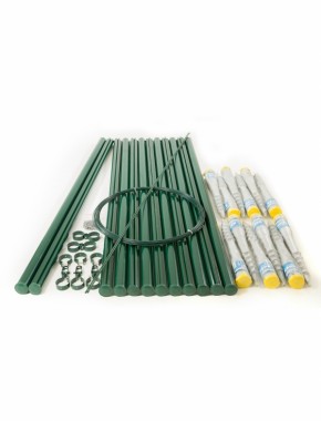 CHAIN LINK POST KIT 72(in); SCREW FIX 12 POSTS 0