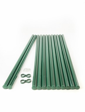 WELD MESH POST KIT 48(in); CONC FIX 12 POSTS