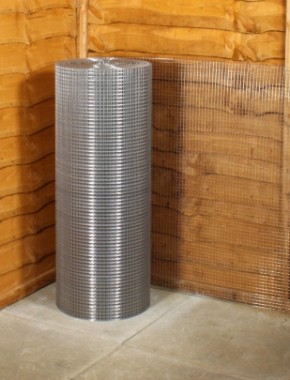 stainless steel 304 weld mesh 1/2 x 1/2 16G 3ft x 6m