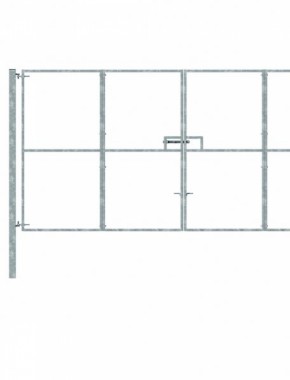 Double site access Gate 2.4x4.90 0