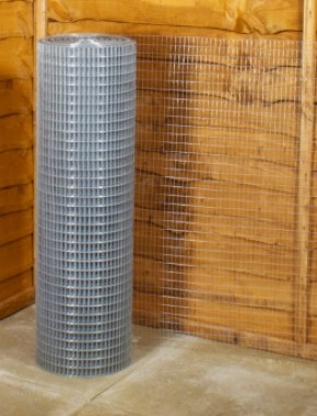 galvanised weld mesh 1 x 1/2 19G 3ft x 30m