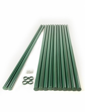 WELD MESH POST KIT 72(in); CONC FIX 12 POSTS