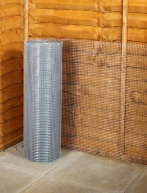 galvanised weld mesh 1/2 x 1/2 19G 3ft x 30m