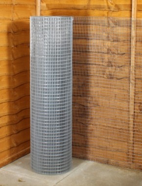 galvanised weld mesh 1 x 1/2 16G 4ft x 30m