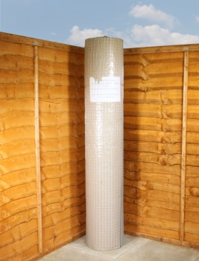 galvanised weld mesh 1 x 1 16G 6ft x 30m 1