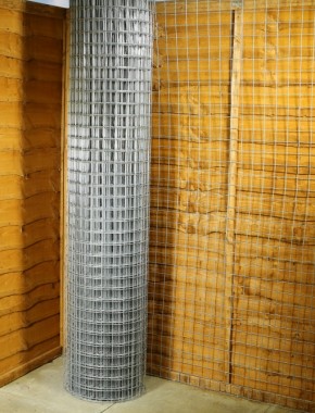 Galvanised wire mesh 2 x 2 12G 8ft x 12.5m