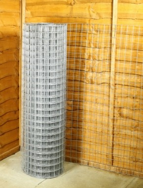 Galvanised wire mesh 2 x 2 10G 4ft x 25m