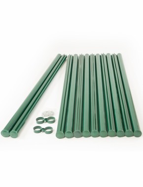 WELD MESH POST KIT 36(in); CONC FIX 12 POSTS