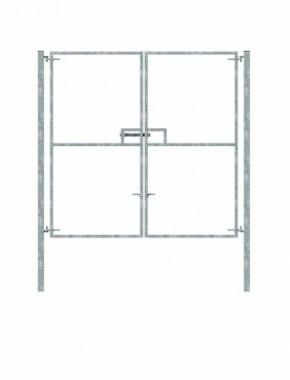 Double site access Gate 2.4x2.46