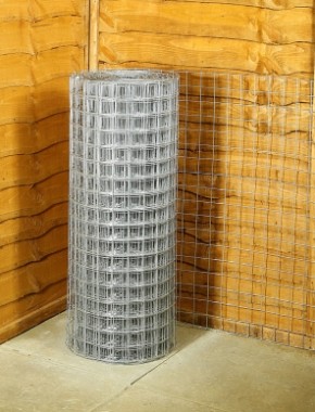 Galvanised wire mesh 2 x 2 10G 3ft x 25m