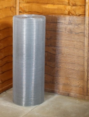 galvanised weld mesh 1/2 x 1/2 16G 3ft x 30m